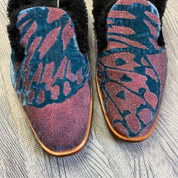 Free People Butterfly Effect Velvet Loafers - Picture 10 of 11